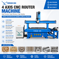 13% de réduction sur le routeur CNC 4 axes 1325 pour la fabrication de moules 3D en mousse EVA, bois, plastique, aluminium, polystyrène, avec fonction rotative