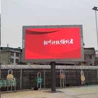 Panneau d'affichage publicitaire LED extérieur personnalisé, imperméable, écran LED, mur vidéo LED extérieur