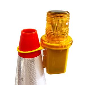 건설 안전 Led 태양 깜박임 바리케이드 바리케이드 길막 바리케이드 램프 장애물 임시 안전 교통 콘 경고등 - Product Image 6