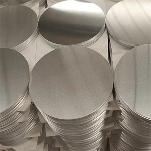 Disco de aluminio personalizable de alta resistencia A1050 O temper 0.5-0.9mm, disco de aleación de aluminio de 150mm, bandeja para alimentos - Product Image 2