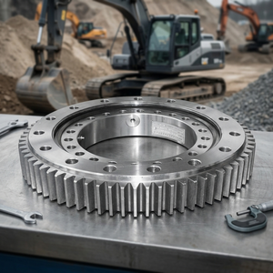 Rodamiento de Giro de Bolas de Una Hilera de Gran Diámetro con Engranaje Externo de Alta Demanda, Rodamiento de Giro de Bolas de Una Hilera de <span class=keywords><strong>3</strong></span> Metros de Diámetro - Product Image 2