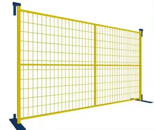 China garden building no dig 50*50mm mesh 6 x 8 hire orange CA Temporary Fence