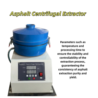 Extractor Centrífugo Soxhlet para Asfalto y Betún, Capacidad 1500/3000g, 1 Año de Garantía en Equipos de Prueba de Asfalto