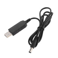 Cantell - Cable Convertidor de Voltaje USB de 5 V CC a 9 V/12 V CC, USB 2.0 Macho a Conector Macho de 5.5*2.1 mm, Sin Luz