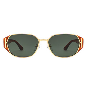 <strong>Korean</strong> Style New Arrive Trendy High Quality Vintage Classic Brown Lenses Shades Custom Logo Square Wholesale Sun <strong>Glasses</strong> - Product Image 5