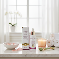 Ampoule coréenne K-Beauty anti-âge, anti-rides, raffermissante, hydratante, acide hyaluronique 50 ml, collagène, peptide, niacinamide, vitamine E