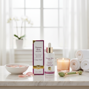 Ampoule K-Beauty Coréenne Anti-Âge Anti-Rides Raffermissante et Hydratante 50ml au Collagène, Peptides, Niacinamide et Vitamine E Éclaircissante - Product Image 3