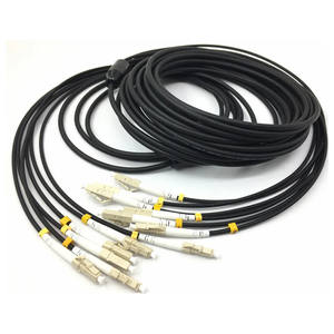 <span class=keywords><strong>Cable</strong></span> Óptico Blindado Flexible FTTX con Logotipo Personalizado, 8 Fibras, 200m, LC UPC Dúplex <span class=keywords><strong>a</strong></span> LC UPC Dúplex, 4 Pares, MMF OM3 TPU con Carrete - Product Image 4