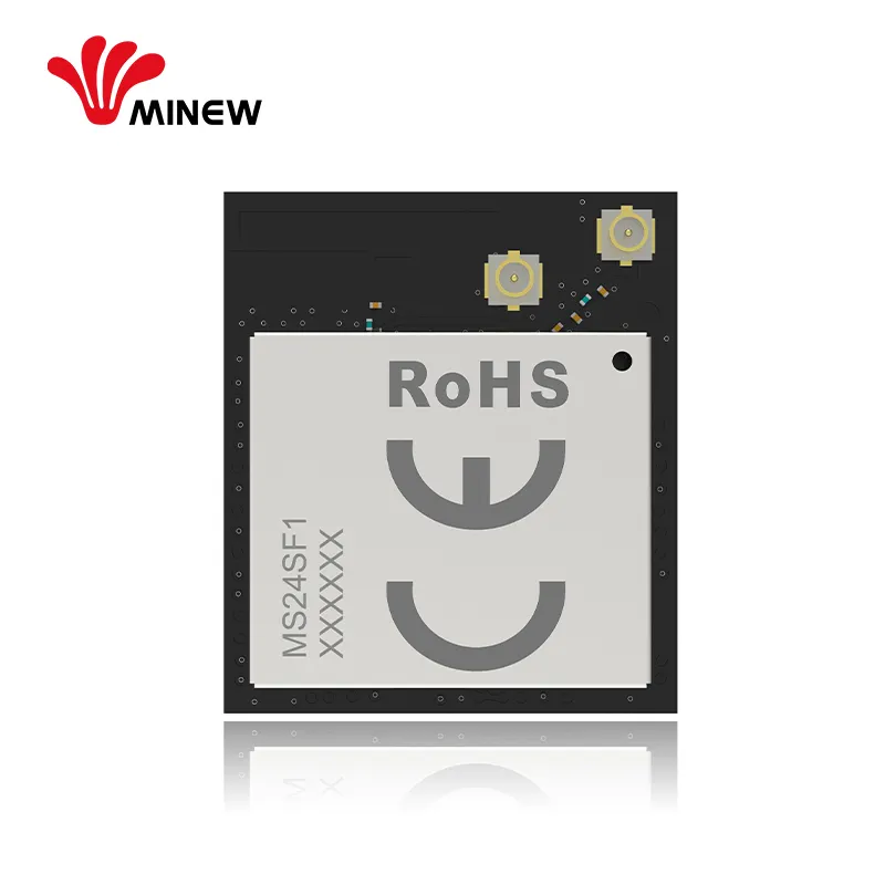 LoRa PCB + modul pemancar SX1262 512KB, 1M 5KM jarak jauh-146dBM PCB + modul IoT Lpwan Lorawan nirkabel IPEX