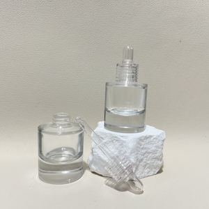 30ml Amber Clear Frosted Flat Shoulder Glass Serum Dropper Bottle Customize Skin Care Packaging 1oz <strong>Hair</strong> Oil Bottle - Product Image 5