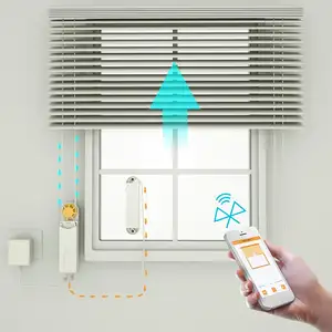 Zigbee Bluetooth Mini Plastic Modern Smart Kitchen Smart Bluetooth Blinds Motorized Blinds Solar Powe Bluetooth Remote Shutter