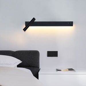 Goede Prijs Hoge Kwaliteit Oem Custom Hotel Slaapkamer Beddecoratie Led Lezen Wandlamp Met Schakelaar - Product Image 3
