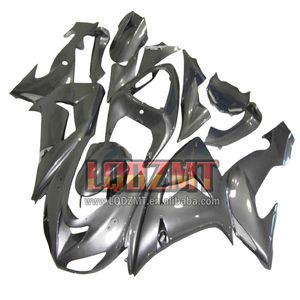 Bodys de inyección para <span class=keywords><strong>KAWASAKI</strong></span> <span class=keywords><strong>NINJA</strong></span> ZX 10 R 10R <span class=keywords><strong>1000</strong></span> CC ZX10R 06 07 51LQ.28 ZX1000 2006 <span class=keywords><strong>2007</strong></span> OEM Kit de carenado gris plateado - Product Image 1