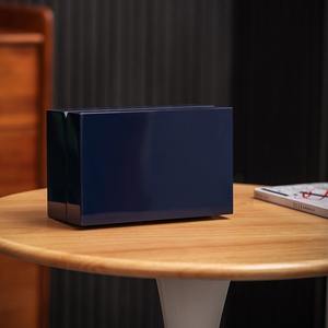 Boîte de montre de luxe en cuir et bois de haute qualité en gros Boîte de rangement pour montre en bois en cuir brillant - Product Image 4