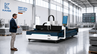 Mesin Pemotong Laser Serat Logam 3-Axis CNC Otomatis Digital 2000W Berpendingin Air AI/PLT untuk Pipa/Tabung Baja Tahan Karat Baru