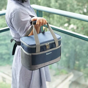 Nouvelle glacière isotherme portable avec logo personnalisé, grande capacité, sac à déjeuner en Oxford avec plusieurs poches - Product Image 6