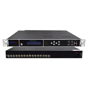 8 tp satellitenfernseh-tuner DVB S2 zu DVB T DVB-C RF modulator digital catv headend