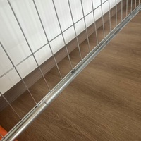 Clôture en treillis métallique galvanisé et recouvert de PVC, fil d'acier de calibre 9, rouleau de 6 pieds x 50 pieds, directement de l'usine, pour la sécurité des maisons et des chantiers de construction
