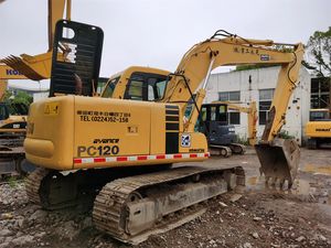 Excavatrice Komatsu PC120 d'occasion de haute qualité Mini pelle 12 tonnes avec pompe à moteur et PLC Japan Core Components KYB - Product Image 4