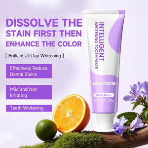 <span class=keywords><strong>Pasta</strong></span> <span class=keywords><strong>Dental</strong></span> de Marca Privada para el Cuidado Bucal, Elimina el Mal Aliento, el Sarro y la Sensibilidad, Blanquea y Limpia los Dientes, Anti-caries - Product Image 2