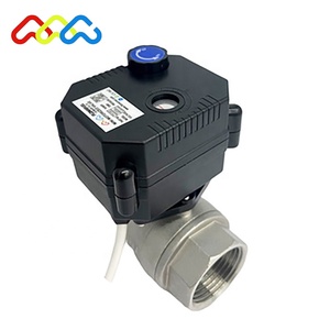 Válvula de Bola de Acero Inoxidable de Dos Vías Flomarvel Fh-b, DN50, DC12V 24V AC 110V 220V, Control de Flujo de Agua, Precio Bajo - Product Image 4