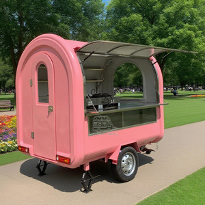 OEM Cart Fast Snack Hot Dog French Fries Street Vending <b>Trolley</b> USA Customized Food Trailer With Full restaurant Kitchen - Product Image 3