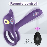 Vibrierender Penisring Paar-Sexspielzeug Doppel-Penisring Vibrator Klitoris-Stimulator G-Punkt-Vibrator Erwachsenen-Spielzeug für Männer Frauen