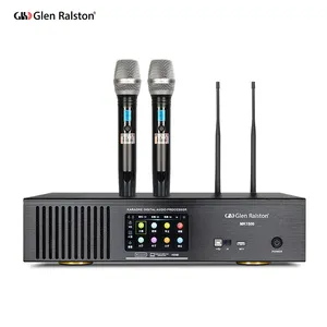 Glen Ralston 600W*2 High power Three-in-one with wireless microphone echo reverb functions power amplifier