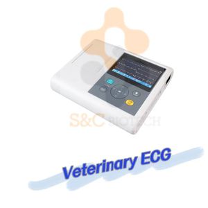 Monitores veterinarios para uso hospitalario de mascotas, máquina de ECG con 12 cables, fuente de energía eléctrica, electrocardiograma, cuidado de mascotas - Product Image 2