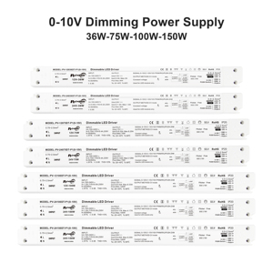 Controlador de Tira LED Regulable CV IP20 0-10V/1-10V/10V PWM/Rx de 36W/75W/100W/150W/200W, Fuente de Alimentación LED 100-240V/200-240V AC-DC 12V 24V - Product Image 1