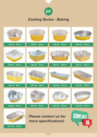 Vente en gros de moules à gâteaux jetables de 150ml en aluminium Récipients de qualité alimentaire à paroi lisse avec couvercles en PET Emballage de gobelets en plastique