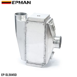 EPMAN evrensel alüminyum ön montaj su-hava Intercooler 12 "x12" X4.5 "Bar ve plaka EP-SL5045D - Product Image 6
