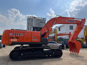 Excavadora Hitachi ZX240 Usada de 24 Toneladas, Resistente al Desgaste, para Tareas Pesadas de Mantenimiento de Canales de Riego Agrícola - Product Image 5