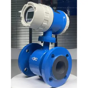 Taijia electric magnetic flow meter digital water meter smart water meter pulse counter