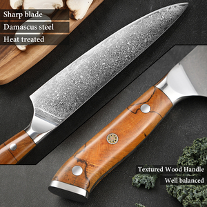 Juego de <span class=keywords><strong>cuchillos</strong></span> de cocina XITUO, cuchillo de chef profesional de acero de Damasco VG10, cuchillo para rebanar <span class=keywords><strong>carne</strong></span>, accesorios para sushi y pescado, herramientas de regalo - Product Image 4