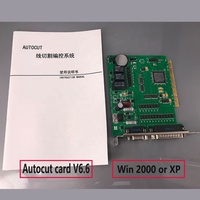 Sistema de Control por Tarjeta AUTOCUT V6.6 para Máquinas de Corte por Hilo EDM, Compatible con Windows 2000/XP, para Máquinas CNC EDM de Velocidad Media, en Inglés y Chino