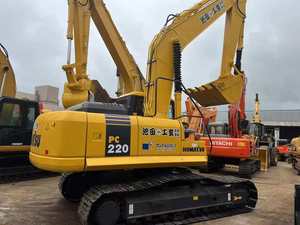 Excavadoras Komatsu PC220 robustas, excavadoras hidráulicas de 22 toneladas | Máquina de orugas usada hecha en Japón para construcción urbana y de carreteras - Product Image 2