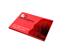 4.3 4.5 5.0 7.0 10.1 boîte-cadeau de brochure vidéo imprimée numérique tactile de pouces avec écran lcd et clé USB pour invitation cadeau