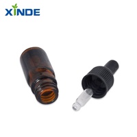 Flacons compte-gouttes en verre polyvalents de 5ml à 75ml avec forme carrée pour la crème de soin de la peau Masques pour le visage Emballage de liquides