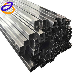 Tuyau à section creuse Aisi 201 304 316 430 Tube décoratif en acier inoxydable carré SS - Product Image 1