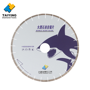 شفرة رخام صامتة عالية الجودة مطلية بالتيتانيوم ومزودة بالماس، قطر 12 بوصة (قطر 300 مم)، ملحومة بتردد عالٍ، تصنيع حسب الطلب لقطع الرخام - Product Image 1