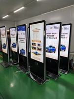 Affichage numérique tactile LCD sur pied JDY Wholesale Fleek Design 55-85 pouces 4K haute performance pour publicité intérieure (vente en gros)