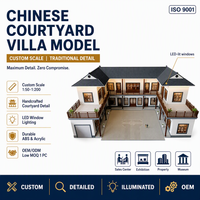 Modèle architectural miniature personnalisé pour les développements résidentiels et commerciaux