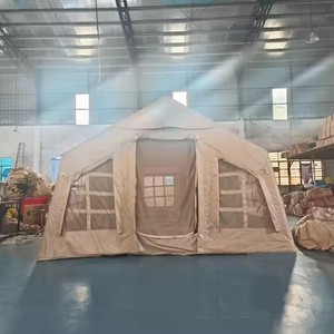 HY Newest 17.<b>2</b> Large Two-Room Outdoor Family Camping <b>Tent</b> One <b>Bedroom</b> Structure Tube Type 2000-3000mm Waterproof Oxford Fabric - Product Image 3