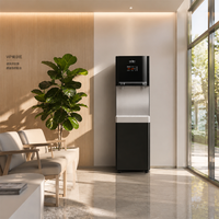 Distributeur d'eau chaude et froide mural, machine à eau potable RO, automatique et intelligente pour bureau, école, restaurant