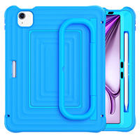 Nouvelle coque de protection antichoc 3-en-1 avec support pour tablettes Apple iPad Air 11 2024 2025 2026/Pro 11 2018 2020 2022/Air4/Air5