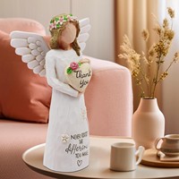 Meilleure vente transfrontalière : Sculpture florale en résine de style minimaliste moderne pour la fête des Mères, idéale pour le bureau, le salon et la maison.