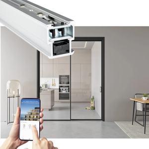 เซ็นเซอร์ประตู<span class=keywords><strong>บาน</strong></span><span class=keywords><strong>เลื่อน</strong></span>แบบหนักมอเตอร์ที่เปิด<span class=keywords><strong>ประตู</strong></span><span class=keywords><strong>กระจก</strong></span>ระบบอัตโนมัติแบบลอยตัวด้วยแม่เหล็ก - Product Image 1