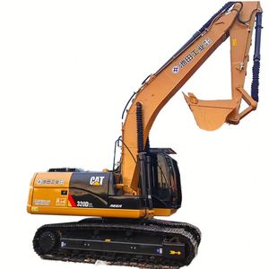 Excavadora de cadenas CAT 323 usada con certificación CE, 24.5 toneladas, completamente inspeccionada, pocas horas de uso, para construcción y demolición. - Product Image 1
