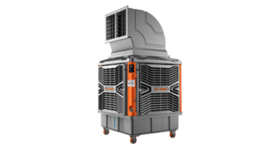 Refroidisseur d'air évaporatif industriel RTFANS Heavy Duty 300L avec moteur AC, design silencieux, portable, pour climat chaud - Product Image 4